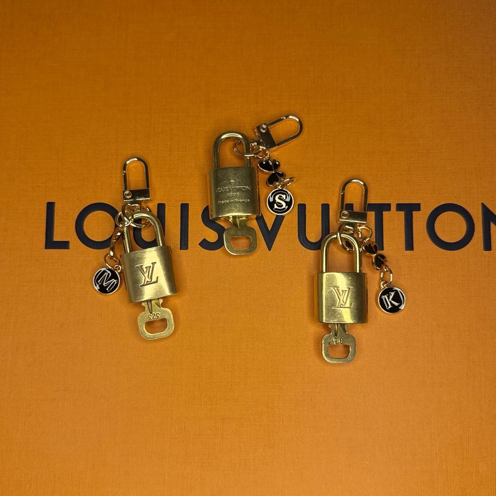 Authentic LV lock and key